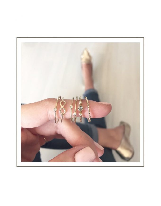 Gold Rings Styled