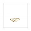 Infinity Ring - Yellow Gold