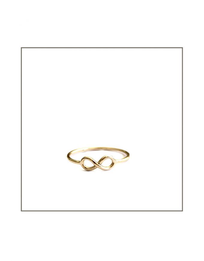 Infinity Ring - Yellow Gold