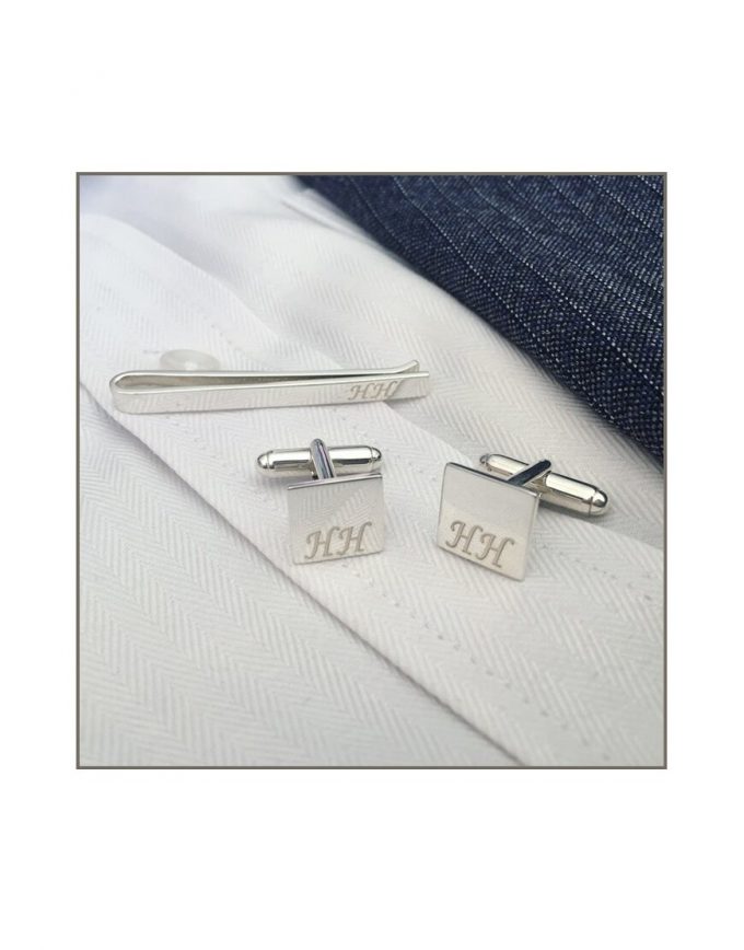 Tie Bar & Cufflink Set HH