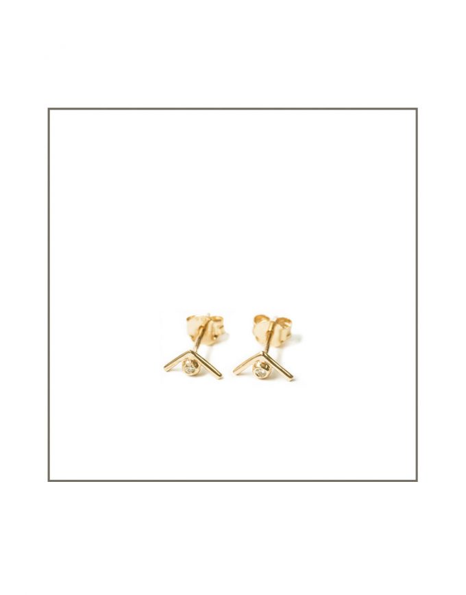 yellow-gold-diamond-triangle-earring