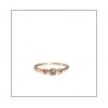 Rose Gold Salt & Pepper Diamond Ring