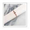 Rose Gold Salt & Pepper Diamond Ring Styled