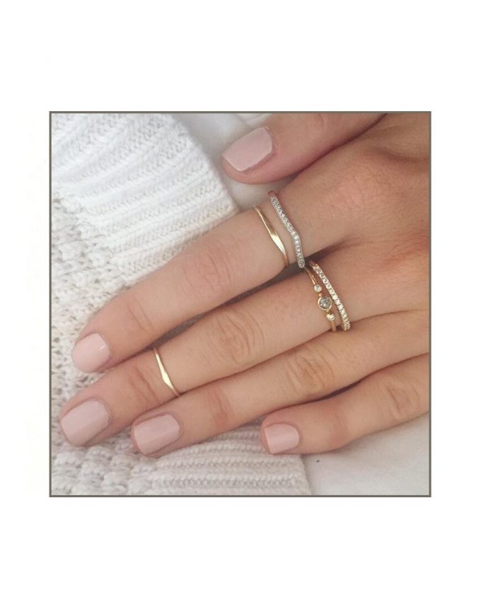 Styled Diamond Ring