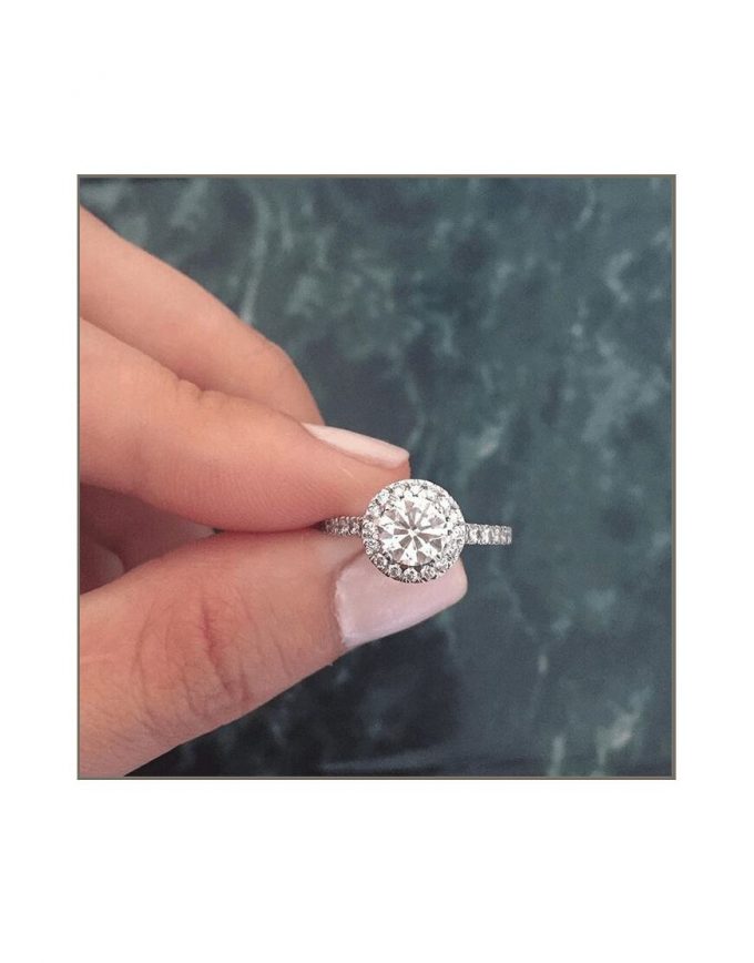 halo-diamond-engagement-ring-in-platinum-with-diamond-band