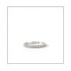 0.015ct White Gold Diamond Micro Band