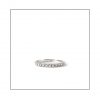 0.015ct White Gold Micro Band Side