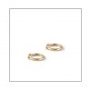Yellow Gold Hoop Earrings